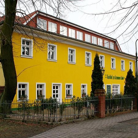 Landgasthof Zur Krummen Linde Hotel Stolpe  Exterior foto