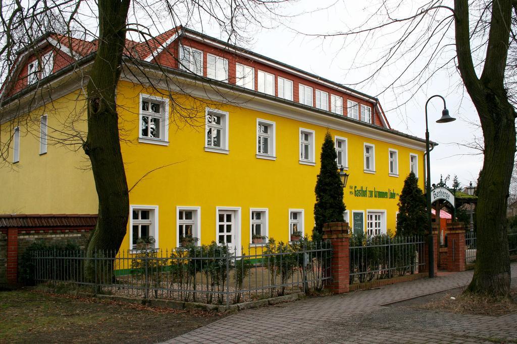 Landgasthof Zur Krummen Linde Hotel Stolpe  Exterior foto